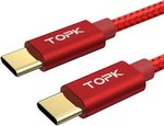 TOPK AN80 60W 3A PD QC3.0 USB Type C to USB C Cable US $1.97 (~AU $2.92) Shipped @ Joybuy