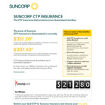 [QLD] Switch to Suncorp CTP Insurance before Renewing Your Rego and Get a $30 Gift Card