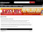 Jersey Boys Musical (NSW) - All tickets up to 3rd July's show at $69 (Offer ends Mon 27th June)