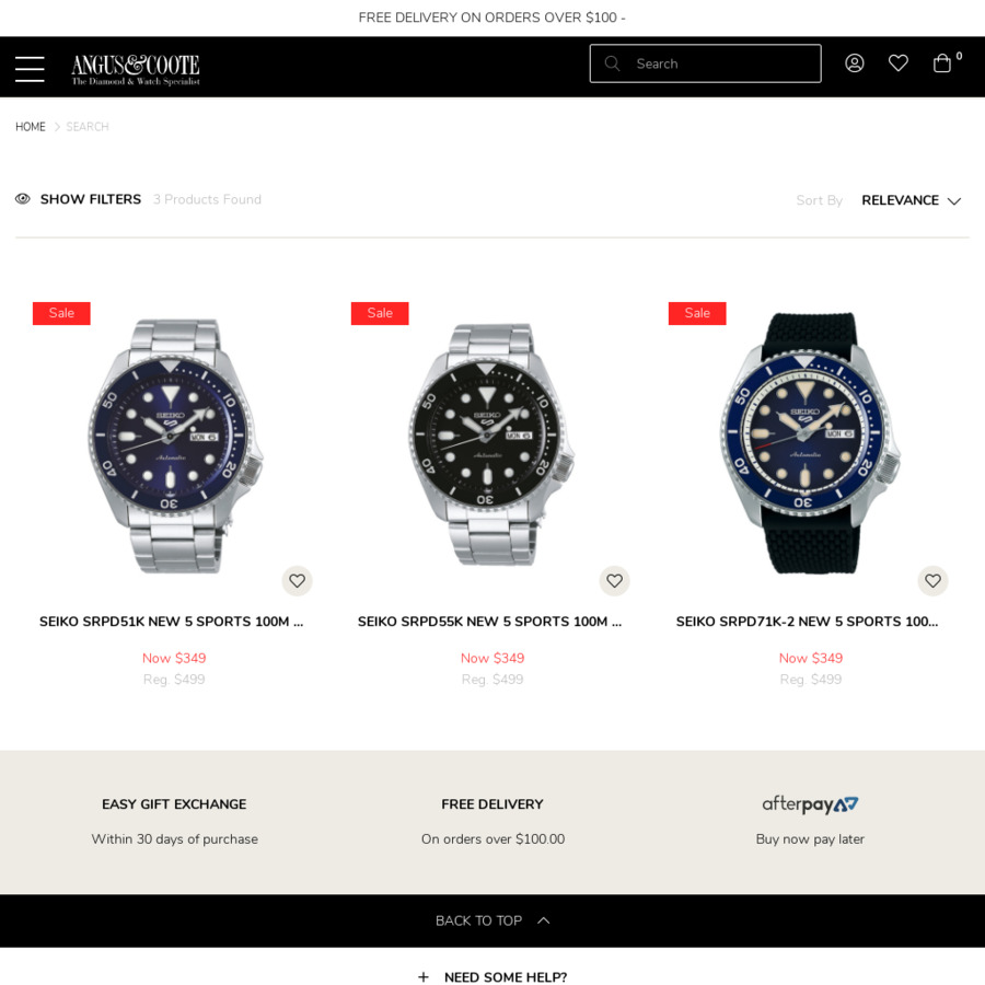 angus and coote seiko