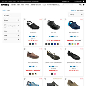 crocs ozbargain