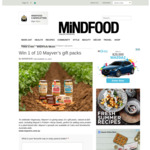 Win 1 of 10 Mayver Gift Packs Worth $30 from MiNDFOOD