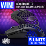 Win 1 of 5 Cooler Master MM711 Ultralight Mice from PC Case Gear