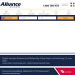 New Route: $99 One Way from Brisbane to Whitsundays, Flights from June 22nd @ AllianceAirlines