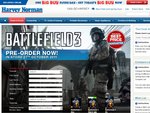 Battlefield 3 Preorder - PC - $72 - Harvey Norman