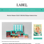 Win The Ultimate Classic Collection Hamper Valued at $169 from Label Magazine