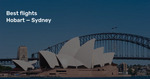 New Route: Qantas from Launceston to Sydney from $144, fand from Hobart. Also Jetstar Avail from $61 @ Beat That Flight