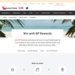 Win a Share of 20 Million Qantas Points, Plus a Share of $20,000 Worth of BP Gift Cards by Filling up at BP from BP and Qantas