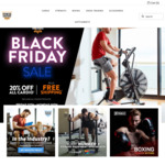 20% off Cardio Equipment - Plus Free Shipping - Black Friday Sale @ Fitness Warehouse