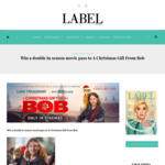 Win a Double in Season Movie Pass to A Christmas Gift from Bob - Label Magazine