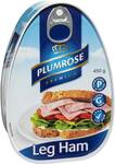 ½ Price Plumrose Canned Meat - e.g. Ham Leg 450g $5.25 @ Woolworths