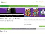 Microsoft Xbox $50 Cashback on Xbox360 Kinect Bundle 