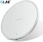 OLAF 10W Fast Wireless Charger for iPhone Huawei Xiaomi Phones, A$3.92/US$2.99 Delivered @ GearBest
