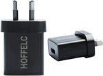 HOFFELC USB Wall Charger (AU Plug) $5.94 + Delivery ($0 with Prime) @ Feihong via Amazon
