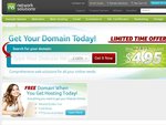 Long Term Domain Names, for US $4.95/Yr from NetworkSolutions.com