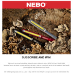Win 1 of 26 NEBO Lil Larry Worklights from Nebo