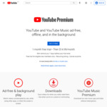 YouTube Premium via Argentina - ARS $119/Month (Single ~A$1.62/Month, Family ~A$2.45/Month, VPN Required to Register)