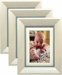 Set of 3 White Photo Frames (6"X4") $13.97 (50% off) + Delivery ($0 with Prime $39 Spend) @ Blesemgoods Amazon Au
