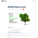 Get a Share of AFIN Token Pool When You Lock in Minimum 1 ZMT @ Zipmex Crypto Exchange