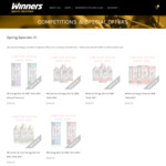 Winners Energy Bars 55g 48-Pack $48 + $13 Shipping ($0 with $50 Order) @ Winners Bars