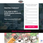 Win a Dinerite 12 Piece Cookware Package Worth $2,500 from Dinerite
