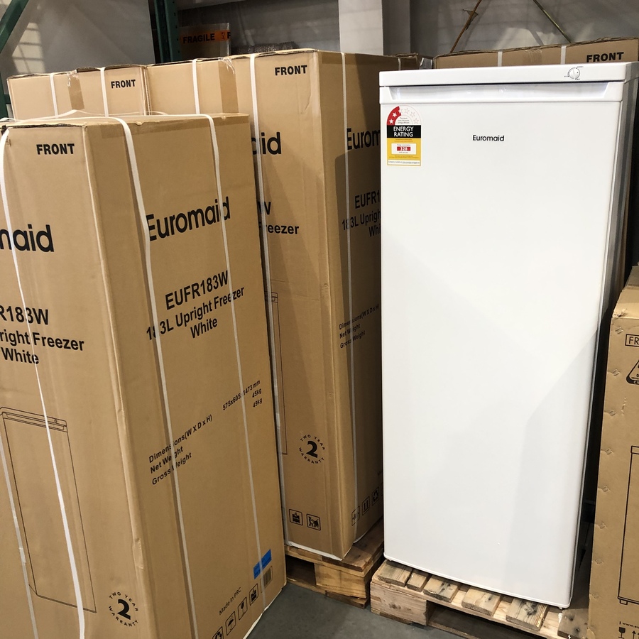 euromaid upright freezer