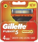 Gillette Fusion5 Power Blades (4 Pack) $7.28 & Delivery ($0 with Prime/ $39 Spend) @ Amazon AU