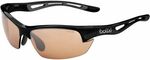 Bolle Bolt S Sunglasses - Shiny Black Phantom Brown Gun $112 (Was $280) + $14.99 Delivery @ Chain Reaction Cycles
