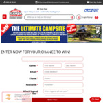 Win The Ultimate Campsite (Camper Trailer, Roof Top Tent, Fridge/Freezer and More) Worth $26,445 from 4WD Supacentre