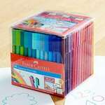 Faber-Castell Connector Pen Cube - 48 Pack $8 (Was $12) + Delivery or Free C&C @ Target