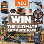 Win an AEG Campsite Tools Pack Worth $2,075 from AEG Power Tools Australia