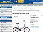 $99 Unisex Folding Bike Save $100 - 50% OFF! VIC/QLD Stores + Buy Online