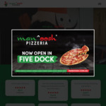 [NSW, ACT] $5 off (Min Spend $25) @ Manoosh Pizzeria