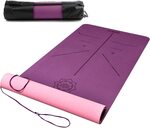 DAWAY TPE Y8 Wide Thick Yoga/Exercise Mat (Purple) $19.56 + Delivery ($0 Prime) @ DAWAY Direct Amazon AU