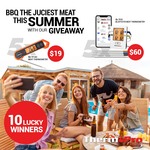 Win 5x TP19H Instant Read Worth US$19 Each, 5x TP25 Bluetooth Meat Thermometers Worth US$60 from ThermoPro