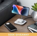 Win an iPhone 14, AirPods Pro (2nd Gen) and Accessories or 1 of 2 $150 satechi.net Credit from Satechi