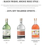 20% off Tailored Spirits + Limited Edition Bottled Cocktail Range + Experiences + Delivery ($0 with $50 Order) @ Archie Rose