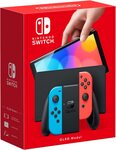 Nintendo Switch Console OLED Model - Neon $429 Delivered @ Amazon AU