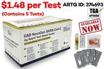 A Selection of Free Products (E.g. Rapid Antigen Tests, Face Shields, Masks - $0) + Delivery ($9.90 Per Item) @ Tobe