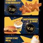 [QLD, NSW, SA, VIC] March App Only Offers From $2 & All Week Specials via MyCarl's App @ Carl's Jr