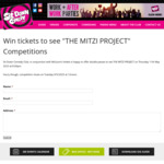 Win Tickets to See "THE MITZI PROJECT" from Sit down Comedy Club