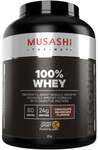Musashi 100% Whey Chocolate Milkshake 2kg $86.09 Delivered + 30% Cashrewards Cashback @ healthylife
