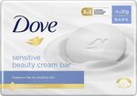 Dove Sensitive Beauty Cream Bars 90g (Pack 4) $3.87 ($3.48 S&S) (Min Order, 2)+ Delivery ($0 with Prime/ $39 Spend) @ Amazon AU