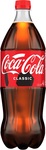 Coca Cola Classic/No Sugar 1.25L - 2 for $5.40/$5.90 (+ 50% Cashrewards Cashback) + Delivery ($0 with $100+ Spend) @ Liquorland