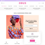 Win a $1,000 Obus Spring Wardrobe from Obus (Women's Clothing)