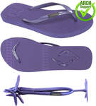 Women's Purple Thongs + Additional Diamante Straps $15.95 (Was $39.95) + $7.95 Delivery ($0 with $55.01 Order) @ Boomerangz