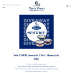 Win 1 of 4 Dips from Chris Foods [VIC]