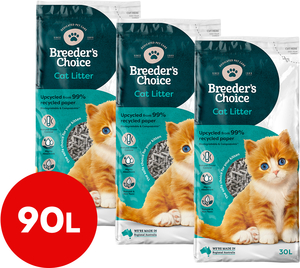 3x Breeders Choice Cat Litter 30L Delivered 72 Delivery 0