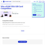 Win a $100 VISA Gift Card from Student Edge