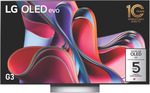 LG 65" G3 4K OLED EVO Smart TV 23 $3756.00 + Delivery ($0 C&C) @ The Good Guys